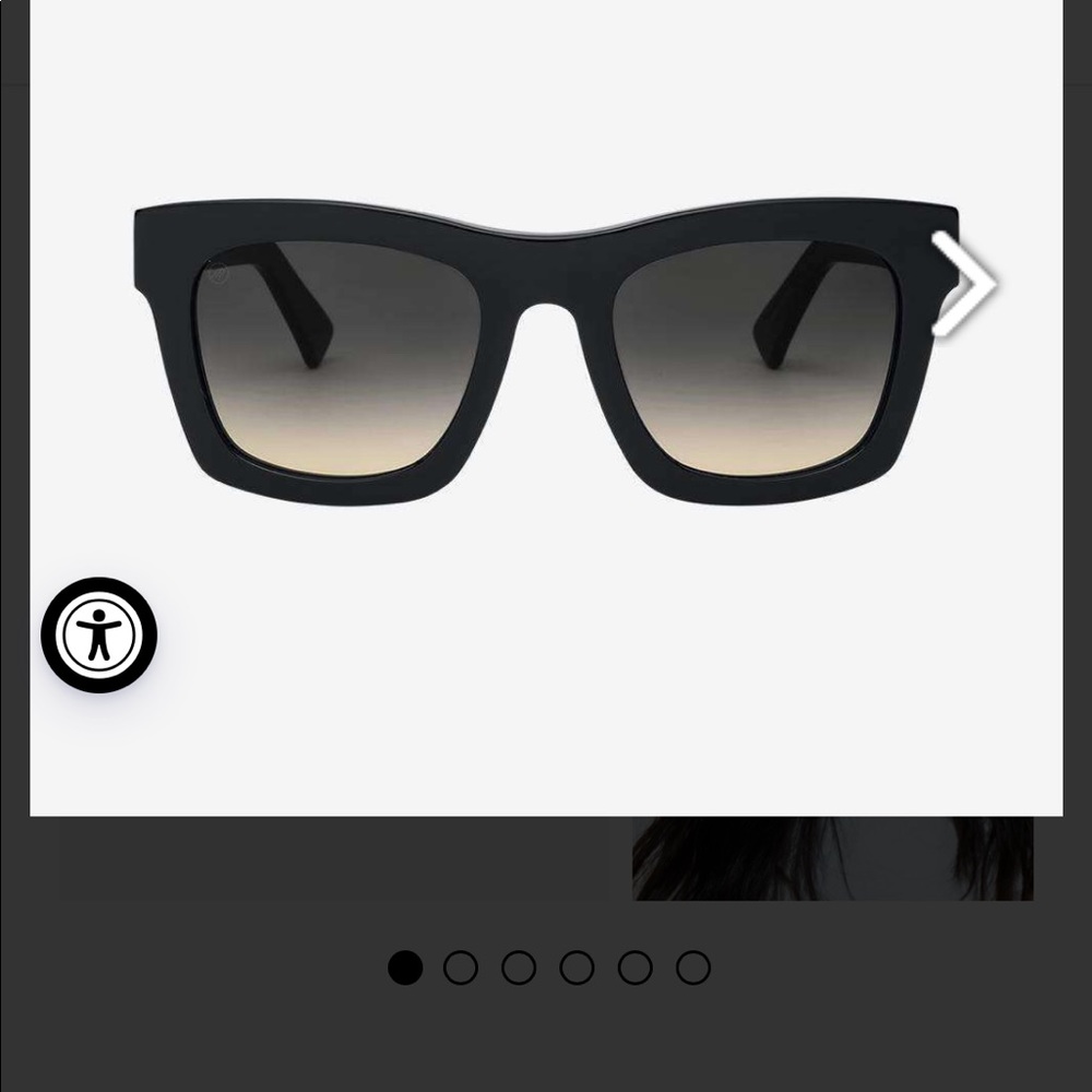 ELECTRIC “Crasher” black polarized sunglasses